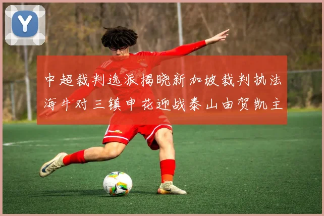 中超裁判选派揭晓新加坡裁判执法海牛对三镇申花迎战泰山由贺凯主哨